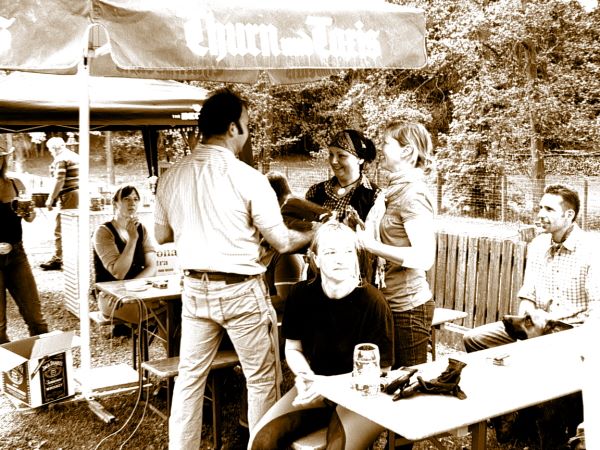 Ziegen Pferderennen Goya 119