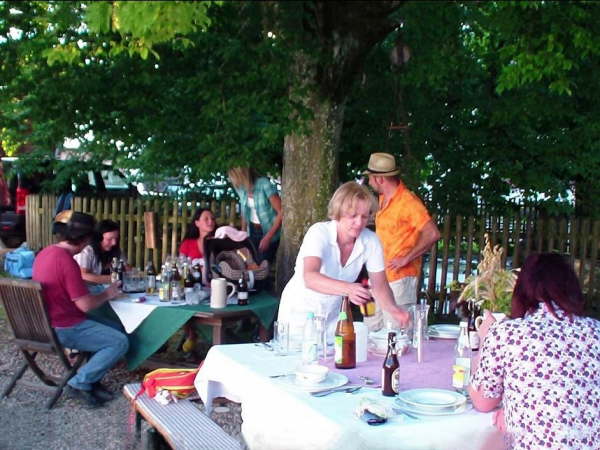 Fr�hst�ck auf Gut Lohrmannshof